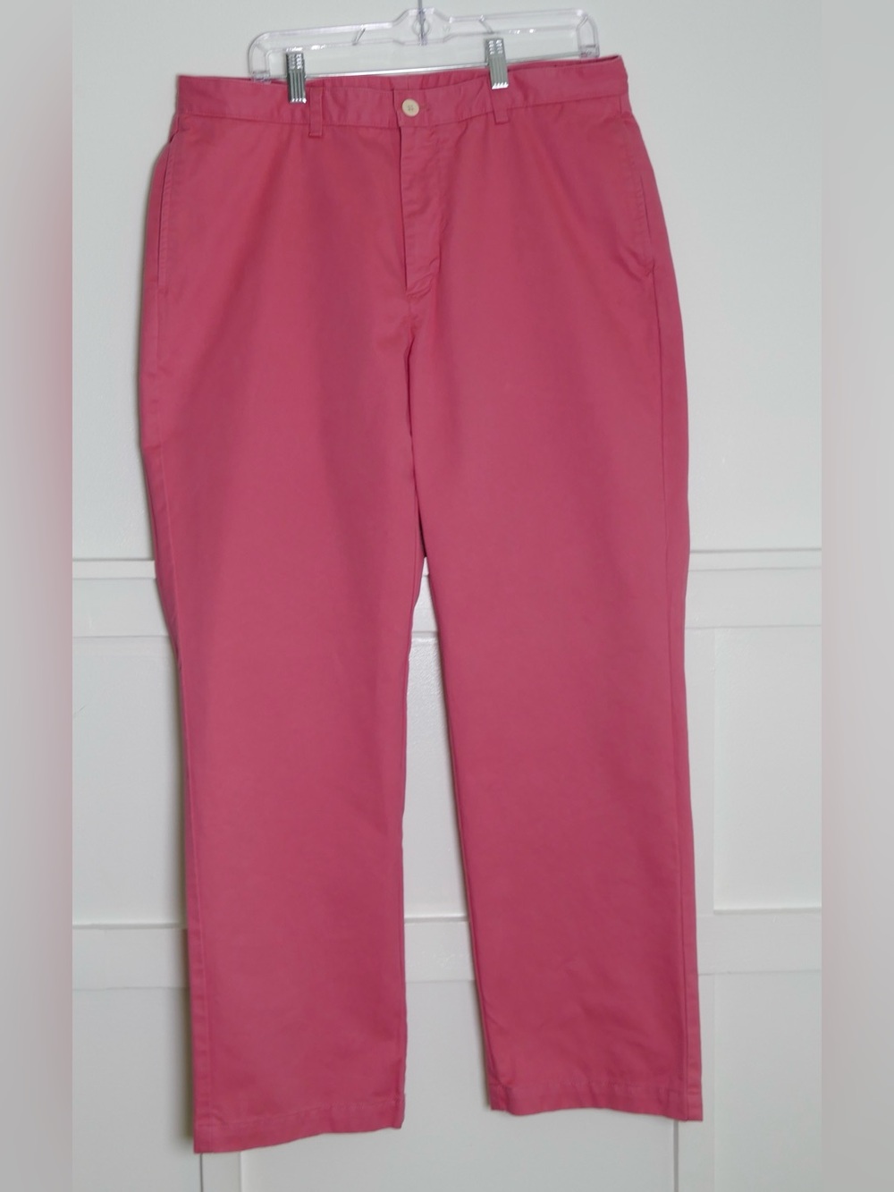 Vineyard Vines Men’s Pink Chino Pants Size 36x30 Straight Leg Preppy Golf pants